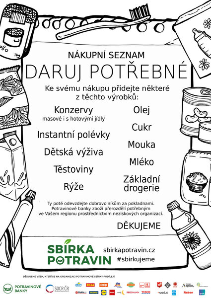 Sbírka potravin_seznam potraviny