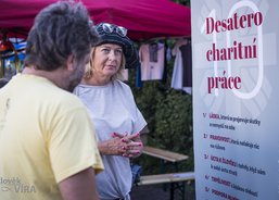 Festival pořádá Středisko humanitární pomoci a rozvojové spolupráce na podporu charitní činnosti