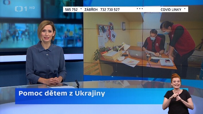Pomoc dětem z Ukrajiny