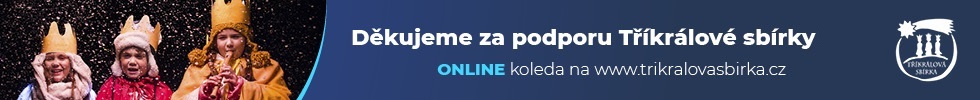 Děkujeme za podporu Tříkrálové sbírky