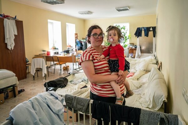 Uprchlice z Buči našla dočasný azyl v Charitě Tjačiv