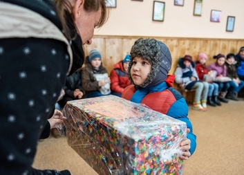 Darujte Mikuláše dětem na Ukrajině