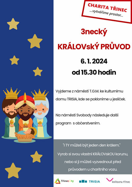 Třinecký TKS průvod 6. 1. 2023