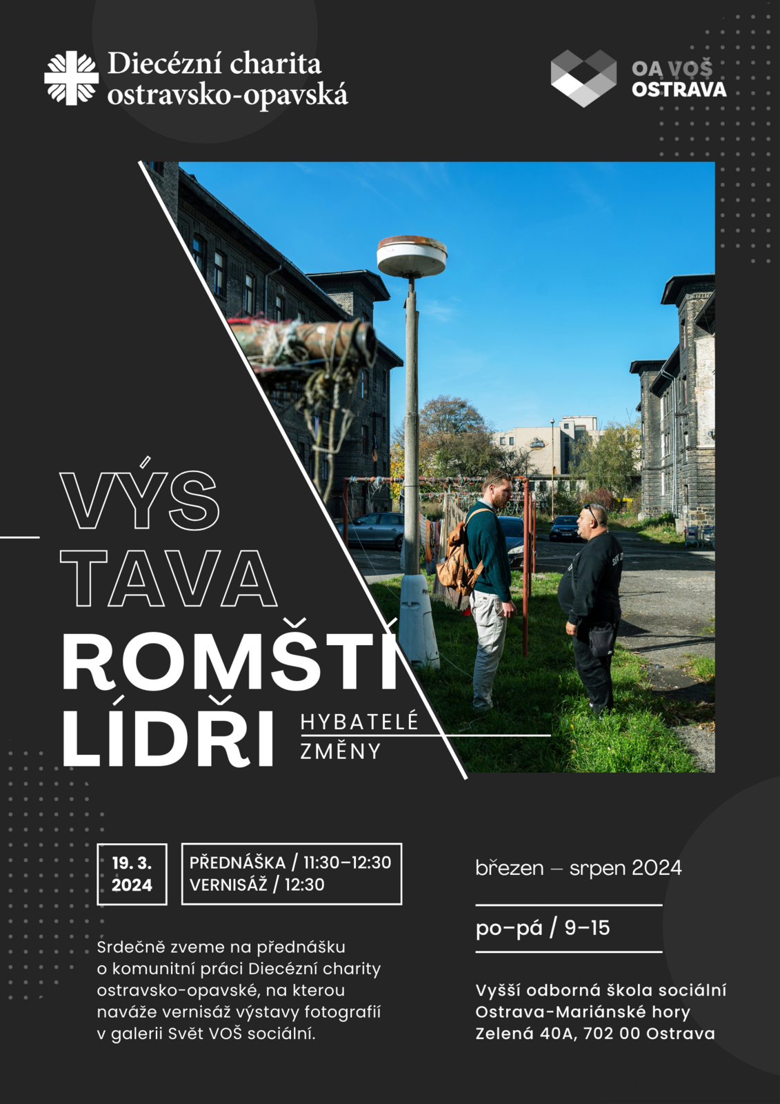 Výstava fotografií Romští lídři - hybatelé změny