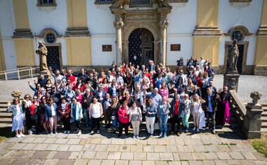 16_Společný čas chariťáků na Svatém Kopečku je vzpruhou do jejich další práce