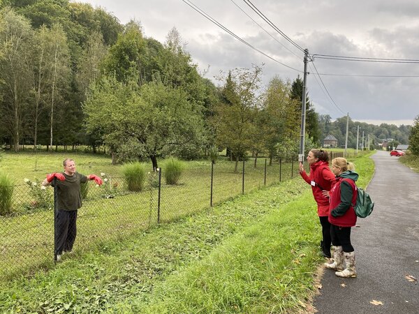 Zjišťování škod v terénu