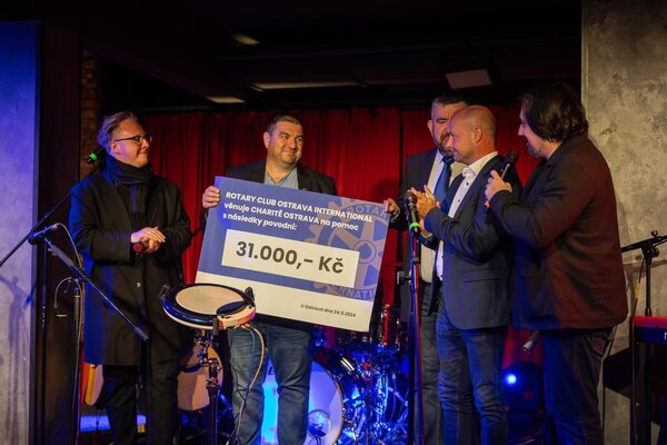 Rotary Club International Ostrava daroval 31 000 korun 
