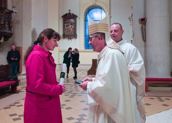 Biskup ocenil deset chariťáků za přínos k rozvoji charitního díla v diecézi