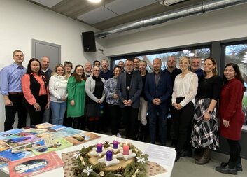 „Děkuji, že dáváte naději lidem v tísni,“ vzkázal biskup ředitelům oblastních Charit