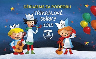 Jubilejní Tříkrálová sbírka oslavila čtvrt století své existence rekordním výsledkem