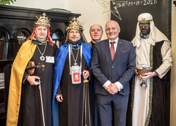 Tři králové u náměstka primátora Zbyňka Pražáka