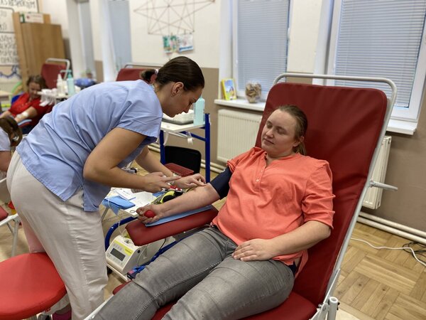 Do akce se zapojili také kolegové z Charity Ostrava a Charity sv. Alexandra_