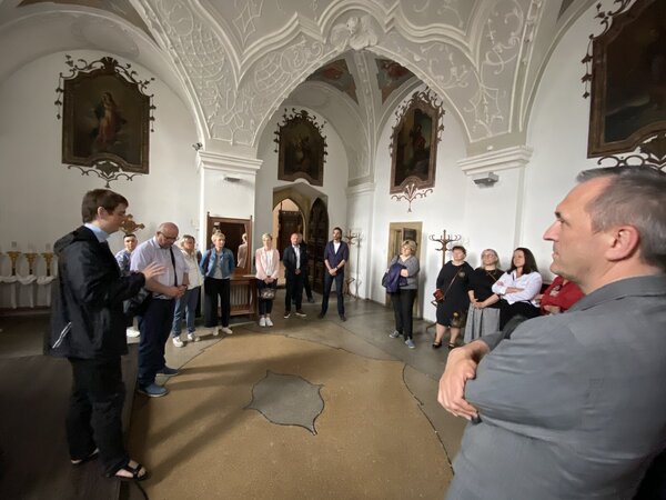 Prohlídka hradecké katedrály s o. Vojtěchem Novotným