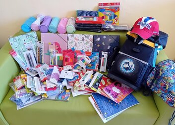 Zaměstnanci nemocnice AGEL podpořili děti sbírkou