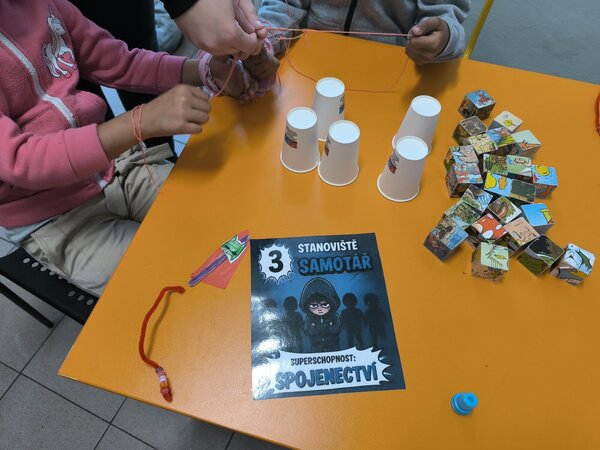 Trénink spolupráce s kamarádem Trénink spolupráce s kamarádem